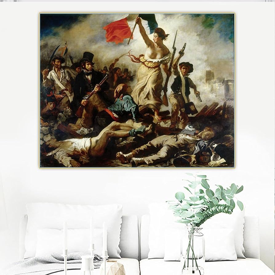 Amazon.co.jp: ウジェーヌ・ドラクロワ「民衆を導く自由の女神」現代の Amazon.co.jp: ウジェーヌ・ドラクロワ「民衆を導く自由の女神」現代の